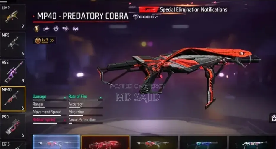 Free Fire Id Sell