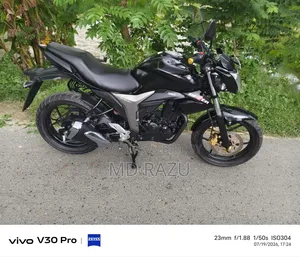 New Suzuki Gixxer Monotone 2024 Black