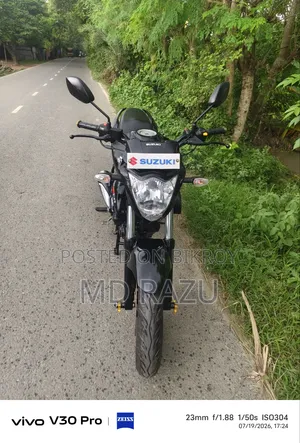 Suzuki Gixxer 2024 Black