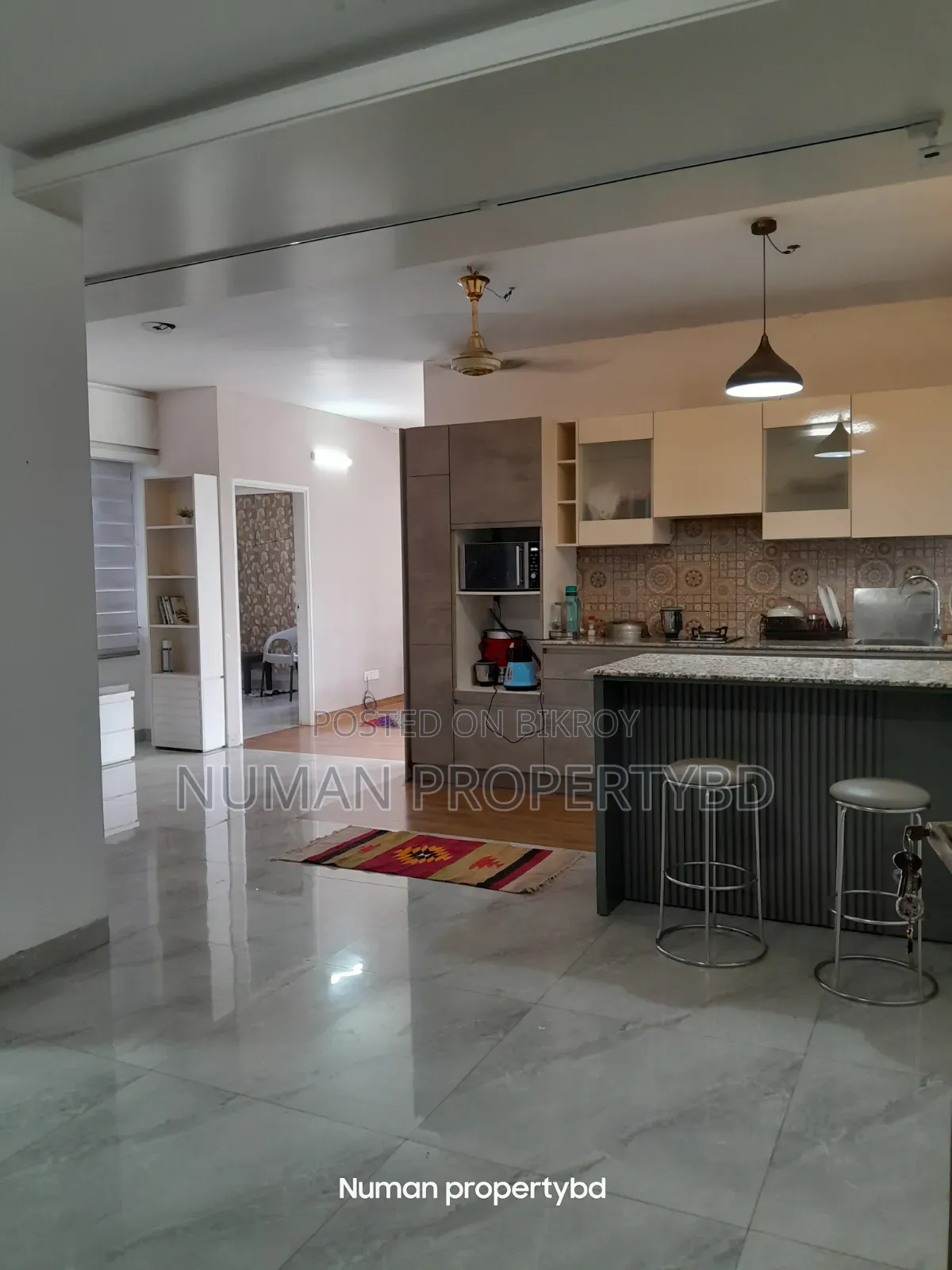 Furnished 3-Bedroom Apartment in Numan Property Bd, Bashundhara for Rent