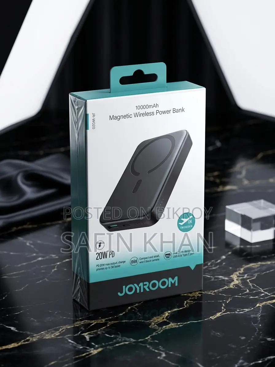 Joyroom JR-W020 Magnetic Wireless Charging Power Bank (10000mAh)