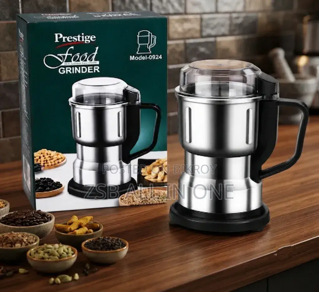 Free Delivery Grinder 600W Stainless Steel 1.5L