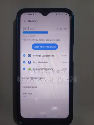 Samsung Galaxy M21 128 GB Blue