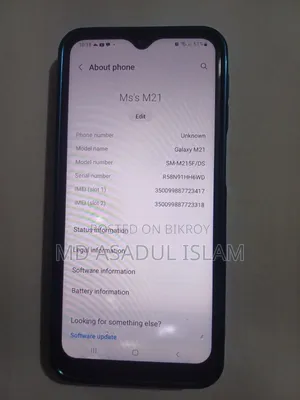 Samsung Galaxy M21 128 GB Blue