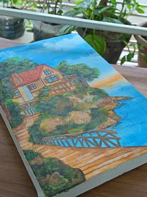 Canvas Art - Hill Top Cottage