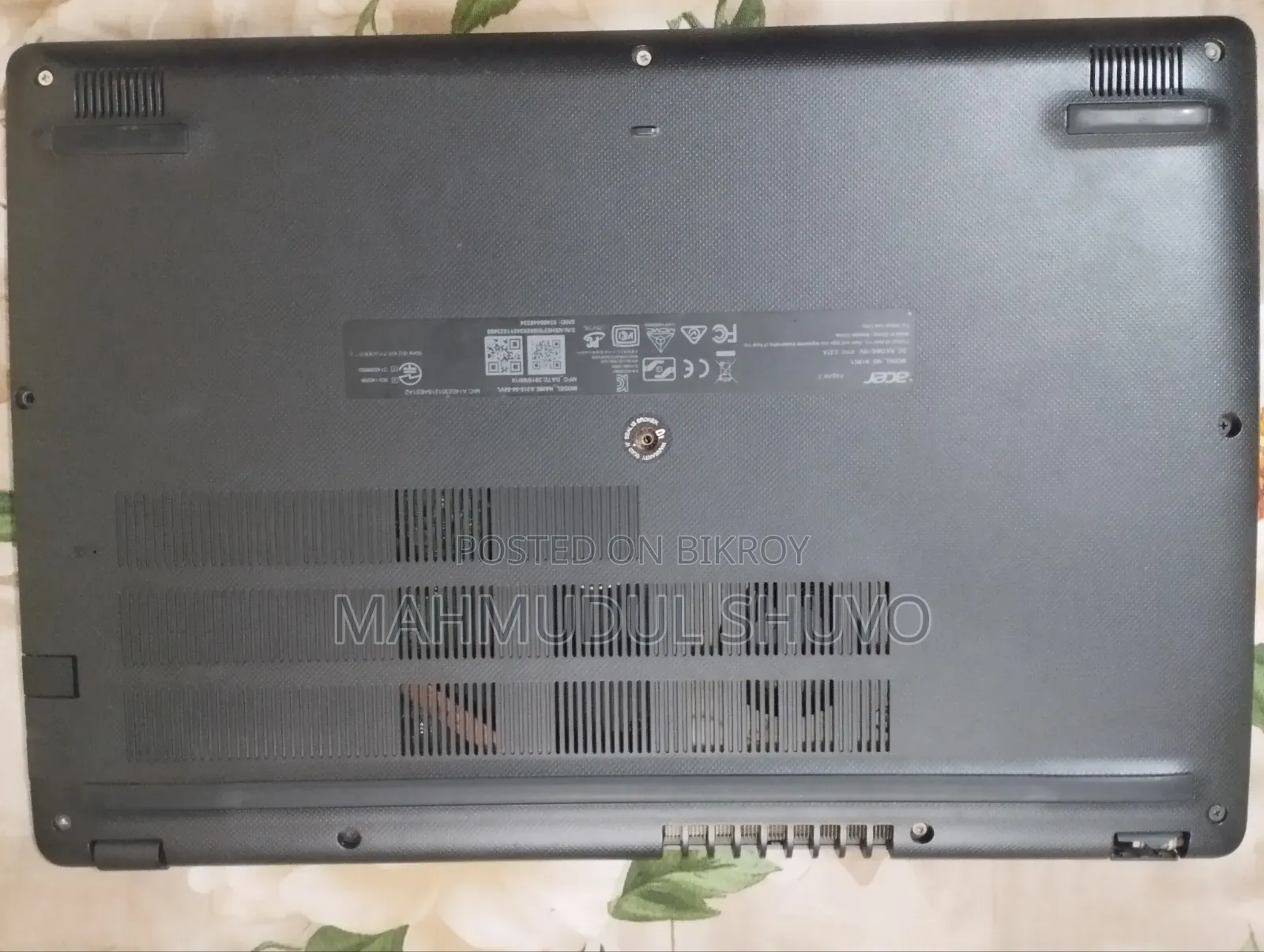 Laptop Acer Aspire A315 52 8GB Intel Core i5 SSD 256GB