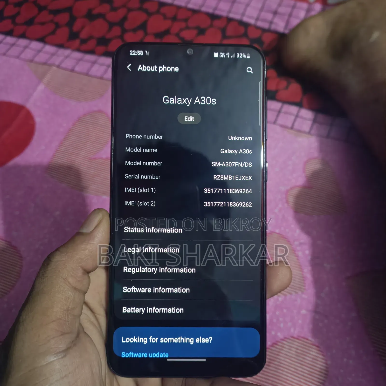 Samsung Galaxy A30s 128 GB Black