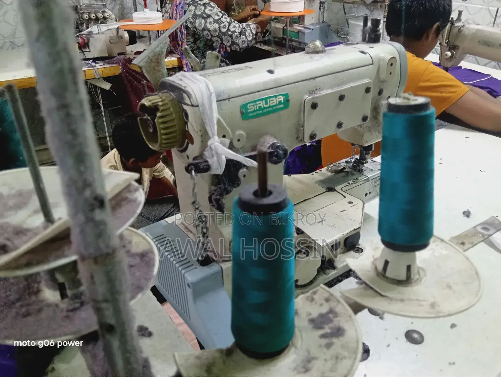 ফ্ল্যাটলক সেউইং মেশিন। Siruba C007J.