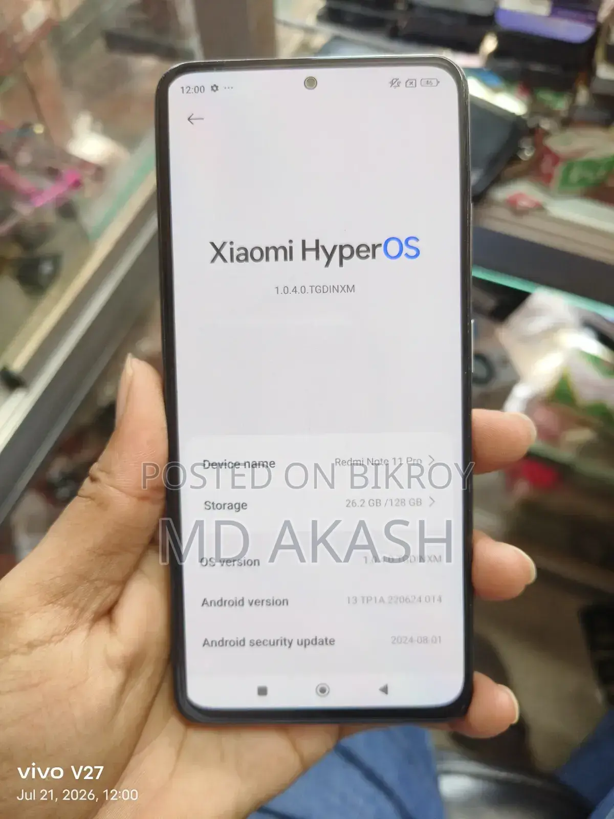 Xiaomi Redmi Note 11 Pro 128 GB White