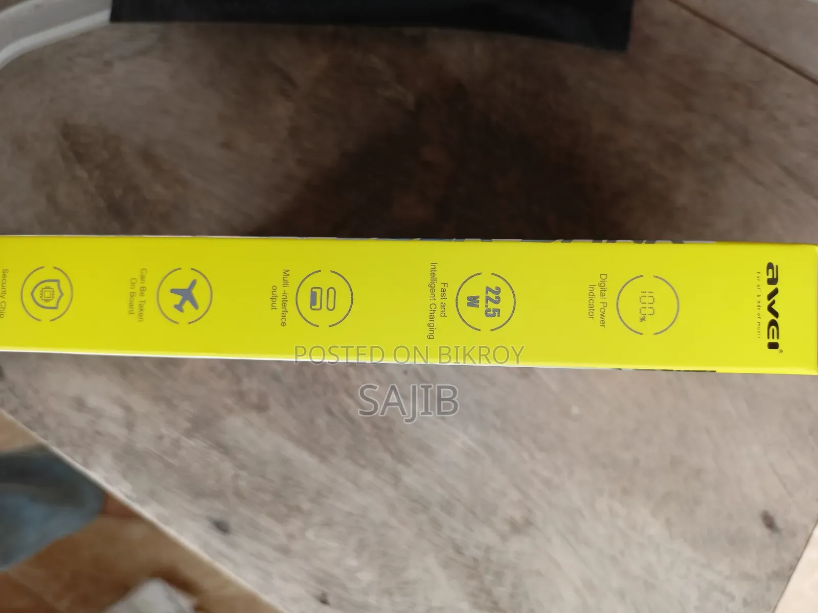 Awei Power 22.0W Fast Charging Power Bank