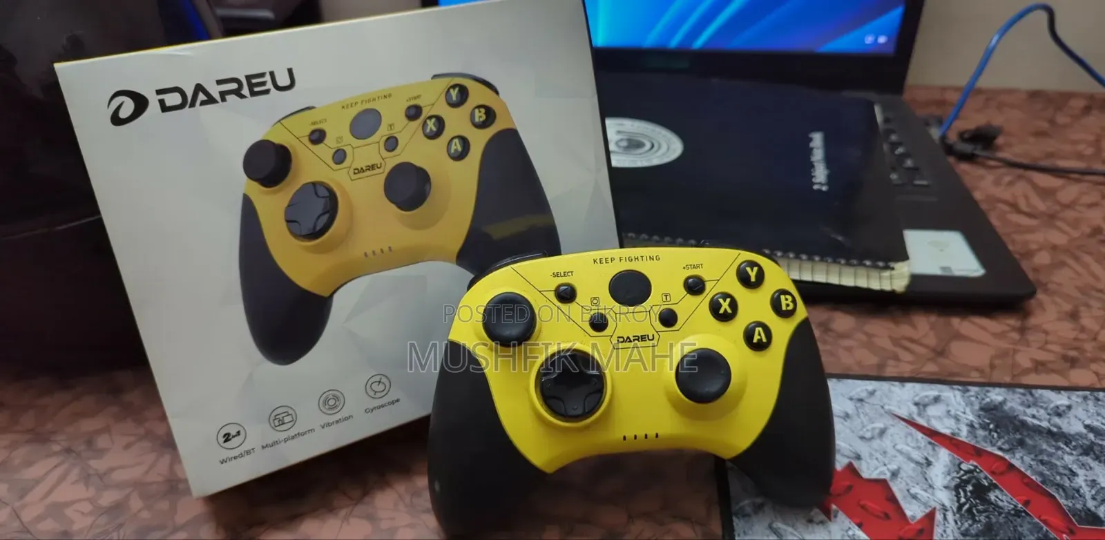 Dareu H101x Wireless Gaming Controller