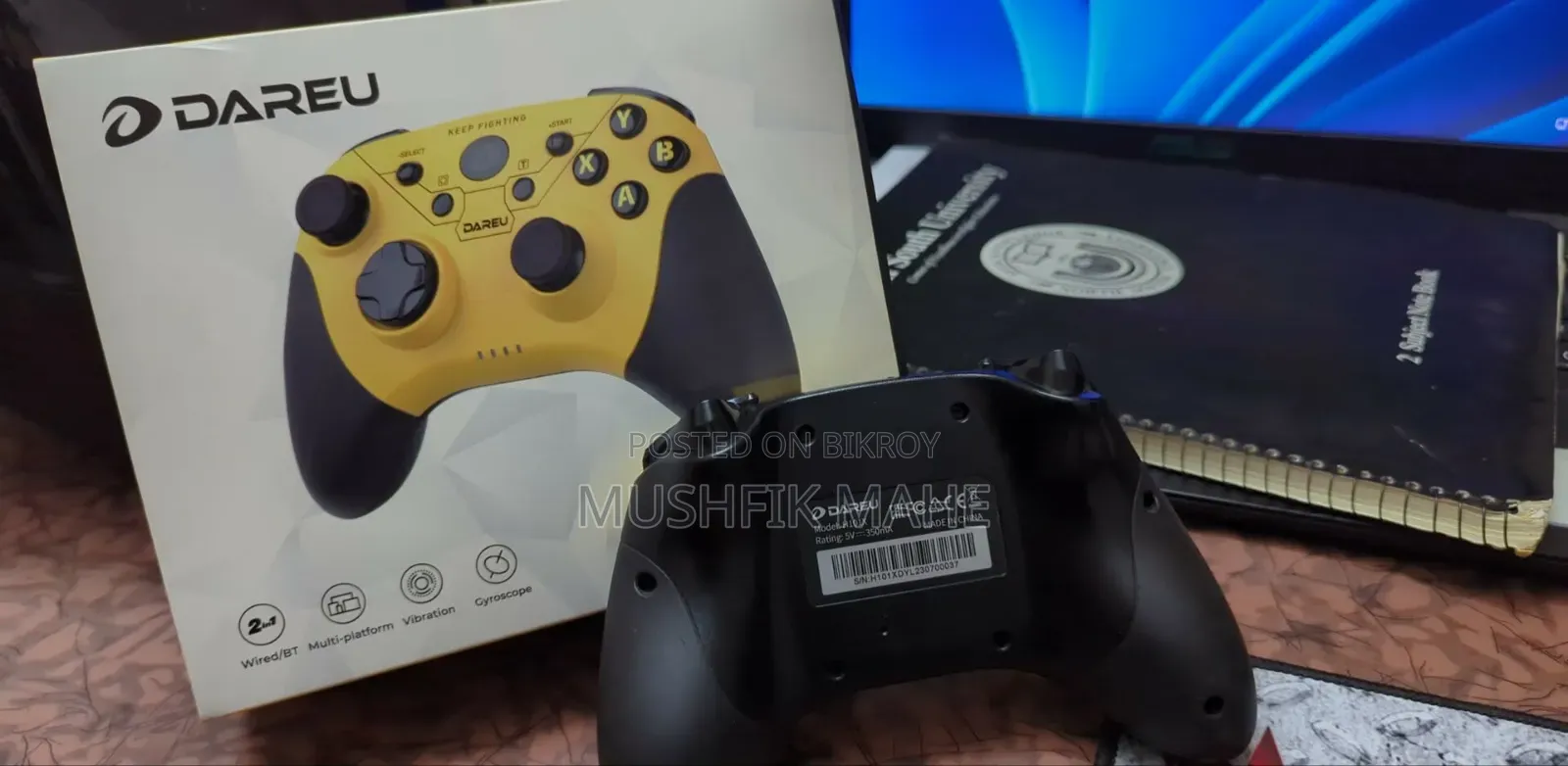 Dareu H101x Wireless Gaming Controller