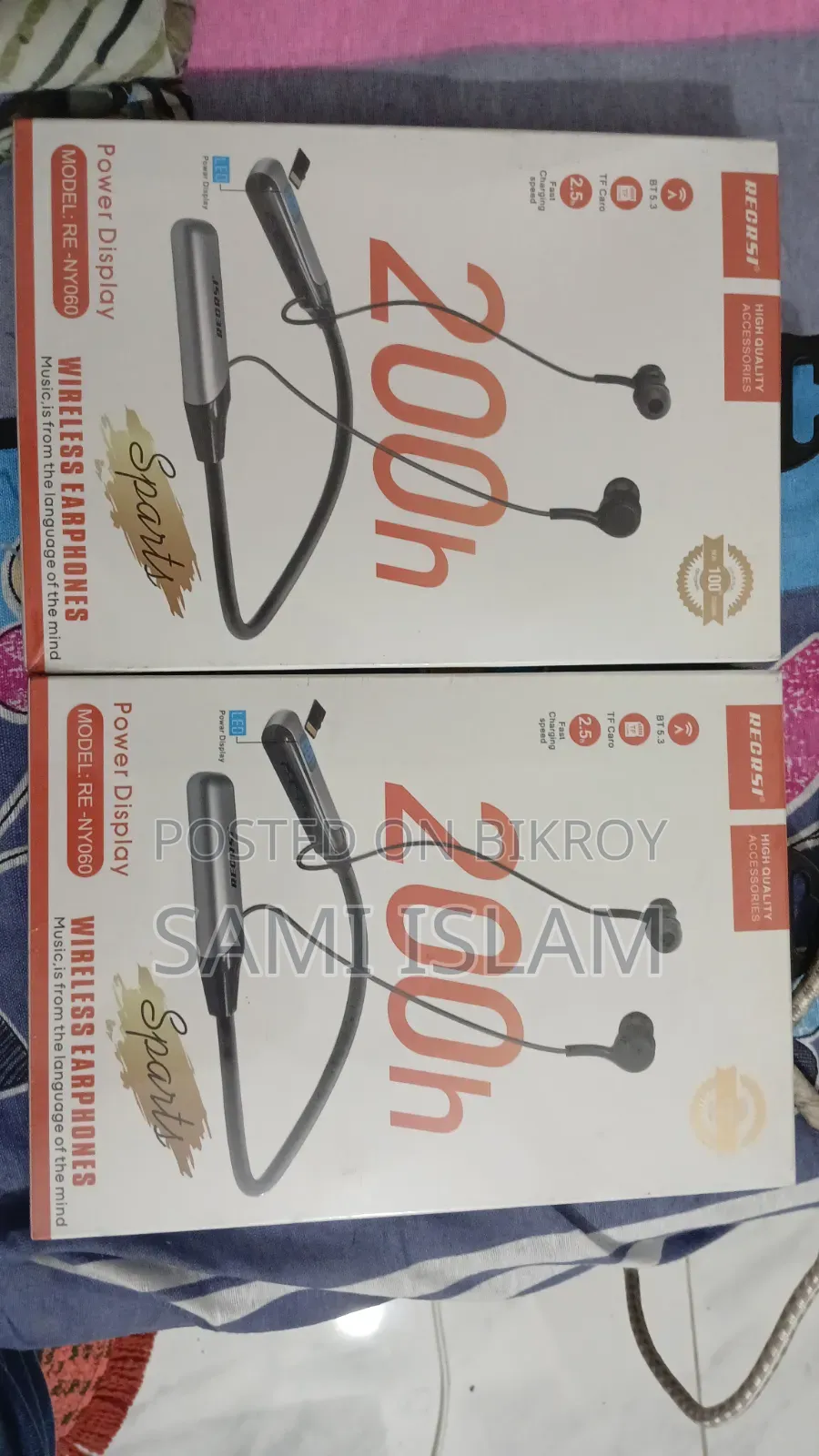 Recrsi RE‐NY060 Wireless Neckband