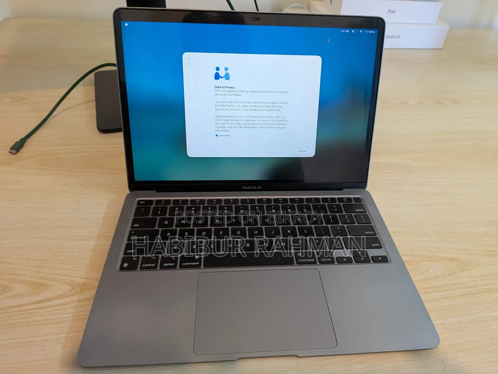 Laptop Apple MacBook Air 8GB Apple M1 SSD 256GB