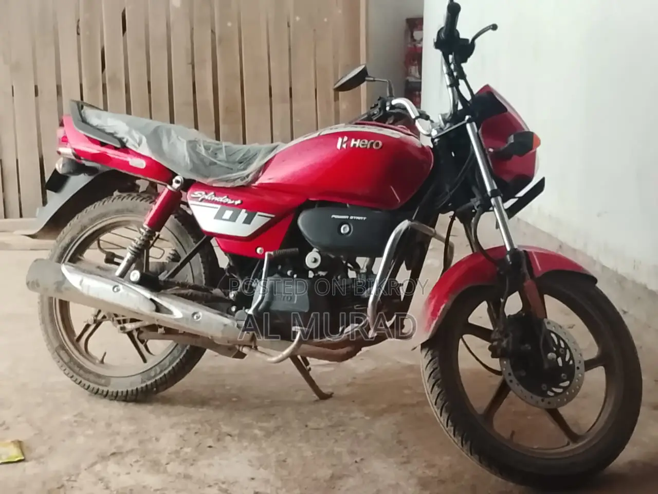 Hero Splendor Plus Sports 2025 Red