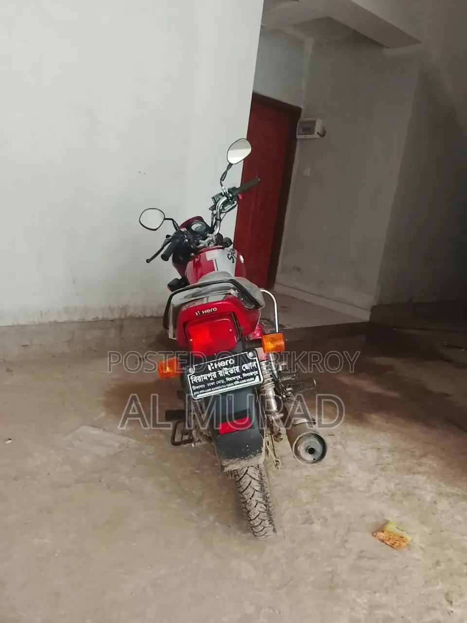 Hero Splendor Plus Sports 2025 Red