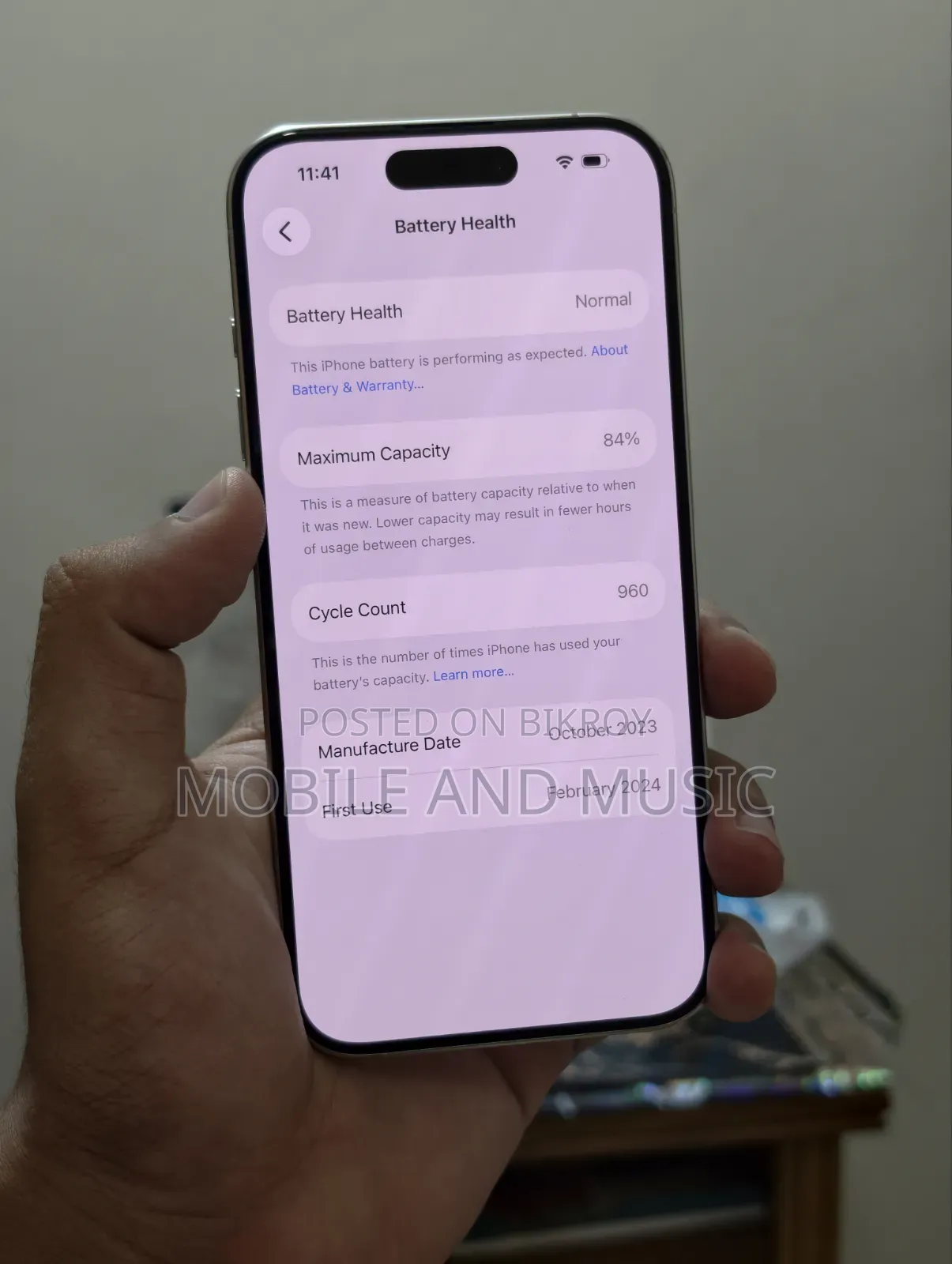 Apple iPhone 15 Pro 256 GB White
