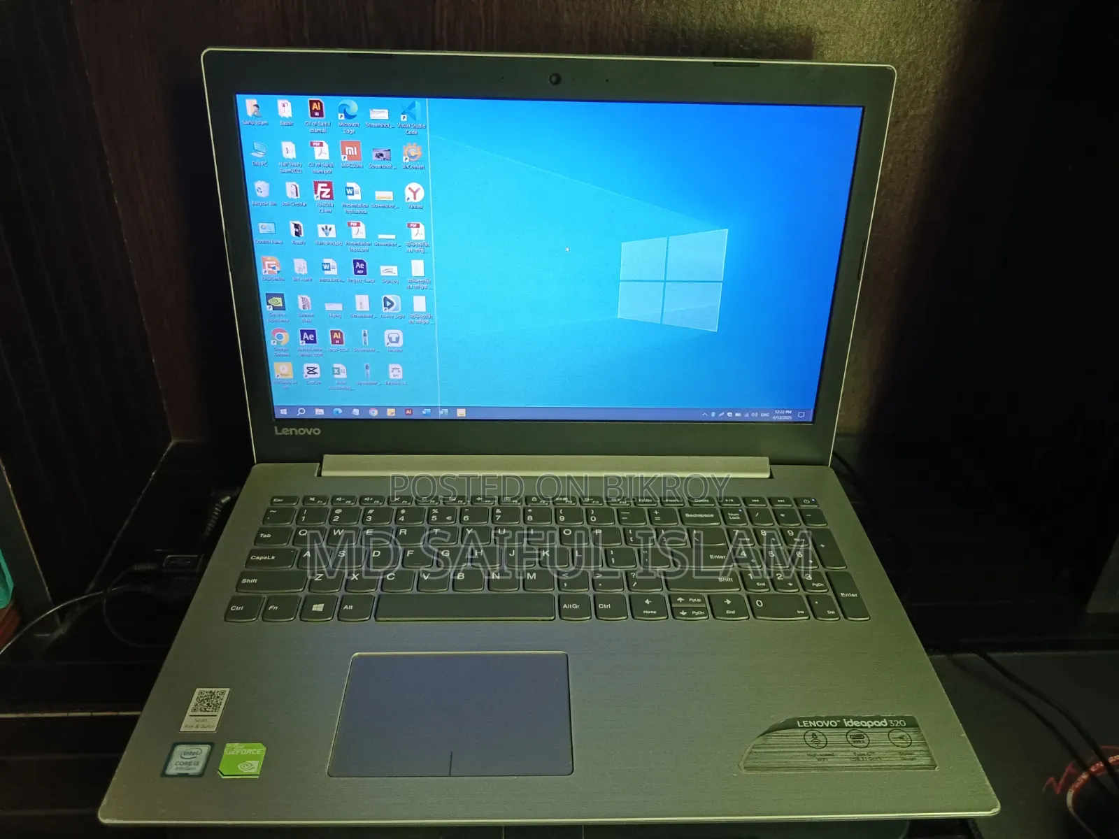 Laptop Lenovo IdeaPad 320 8GB Intel Core i5 HDD+SSD 1TB