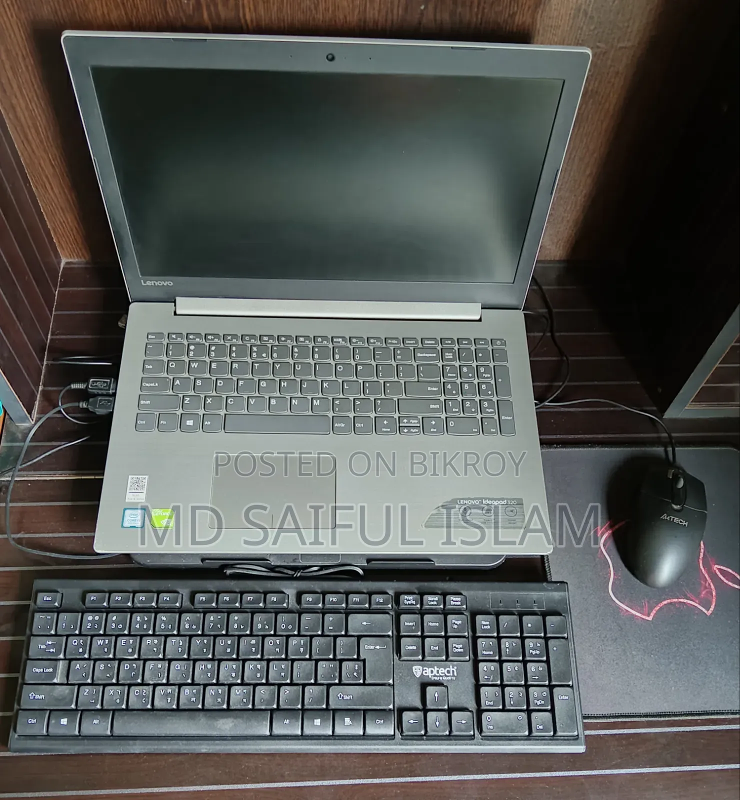 Laptop Lenovo IdeaPad 320 8GB Intel Core i5 HDD+SSD 1TB