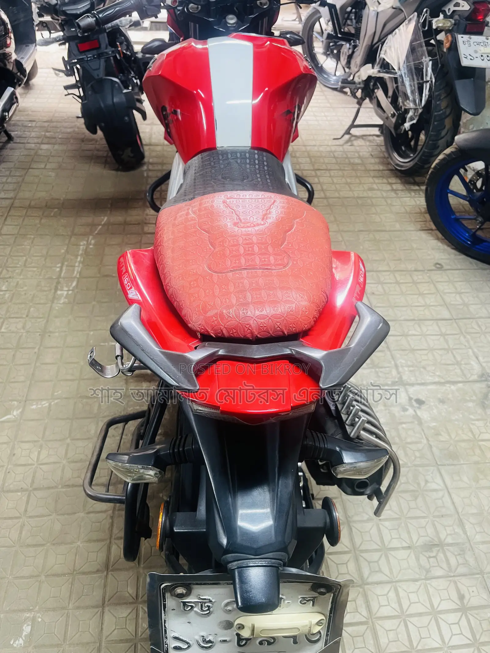 TVS Apache 160 4V 2020 Red