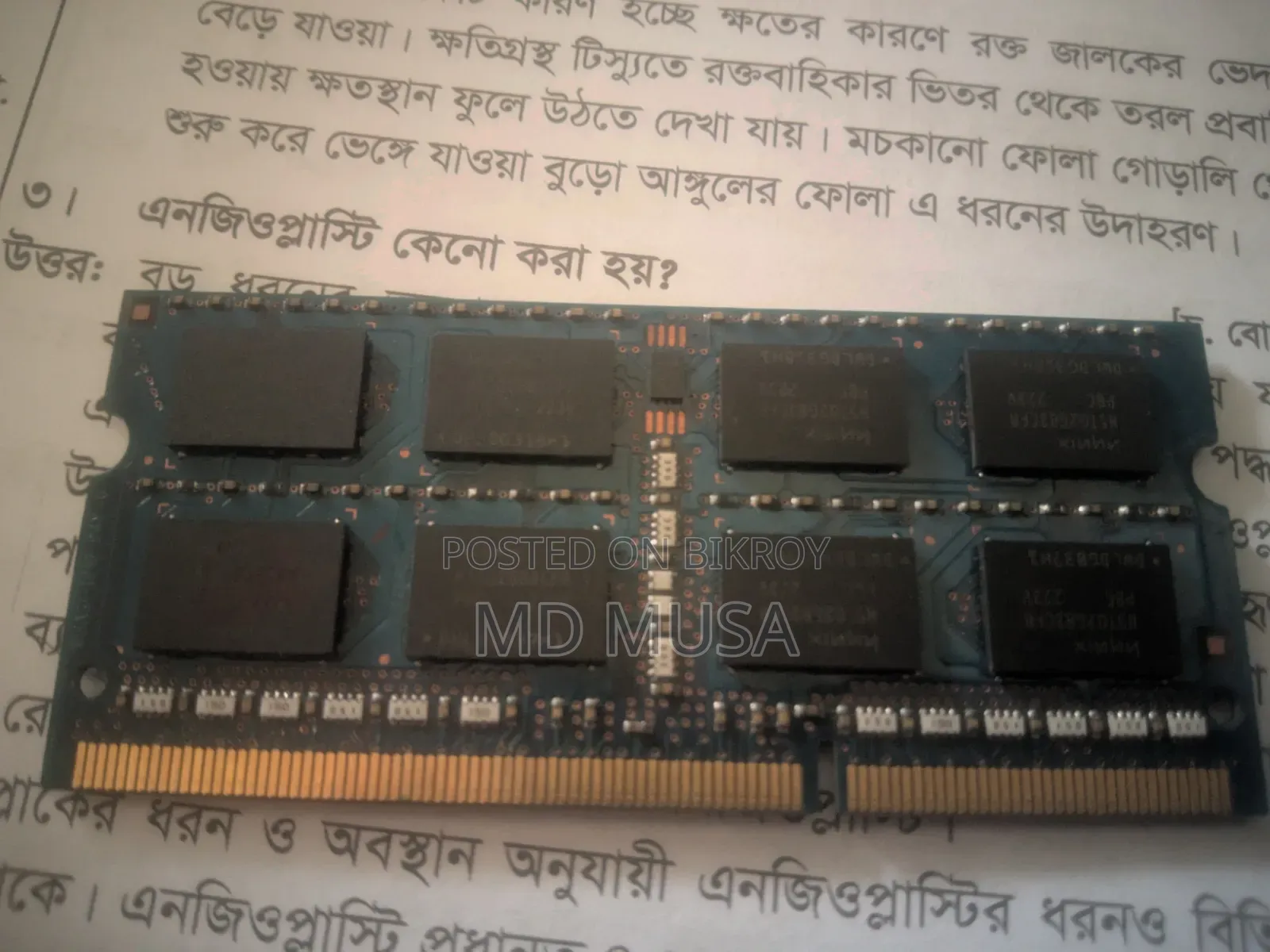 Hynix 4gb Ddr3 Pc3-12800s 1600mhz Laptop Ram