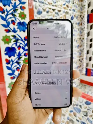 Apple iPhone 11 Pro 64 GB Black
