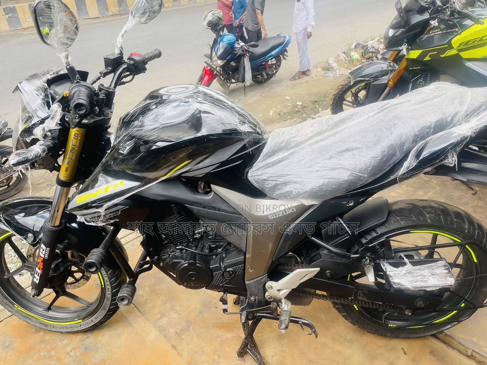 Suzuki Gixxer Monotone 2024 Black