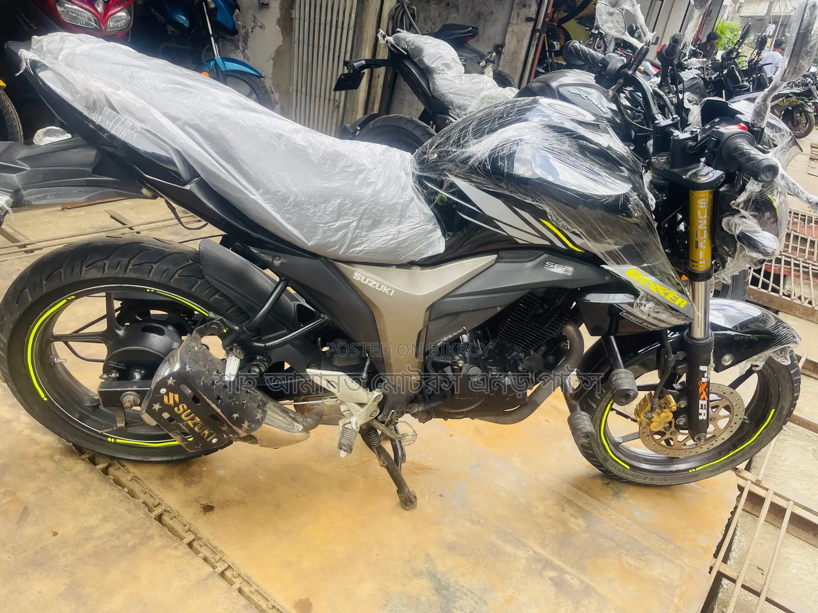 Suzuki Gixxer Monotone 2024 Black