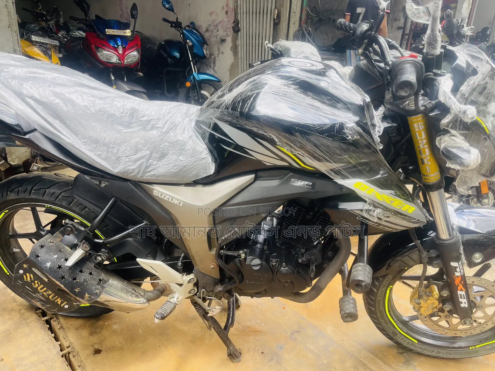 Suzuki Gixxer Monotone 2024 Black