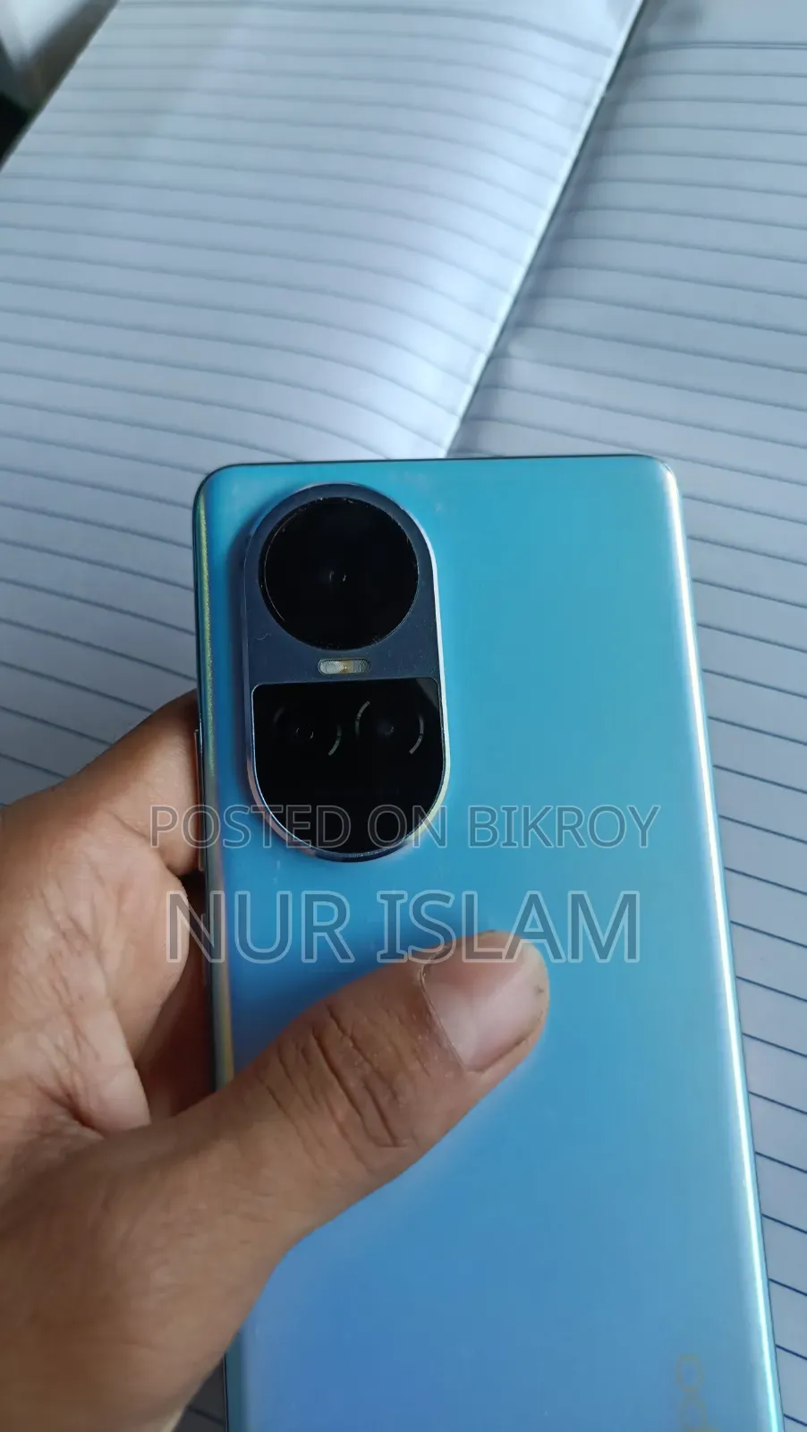 অপো রেনো ১০ ৫জি ২৫৬ জিবি ব্লু
