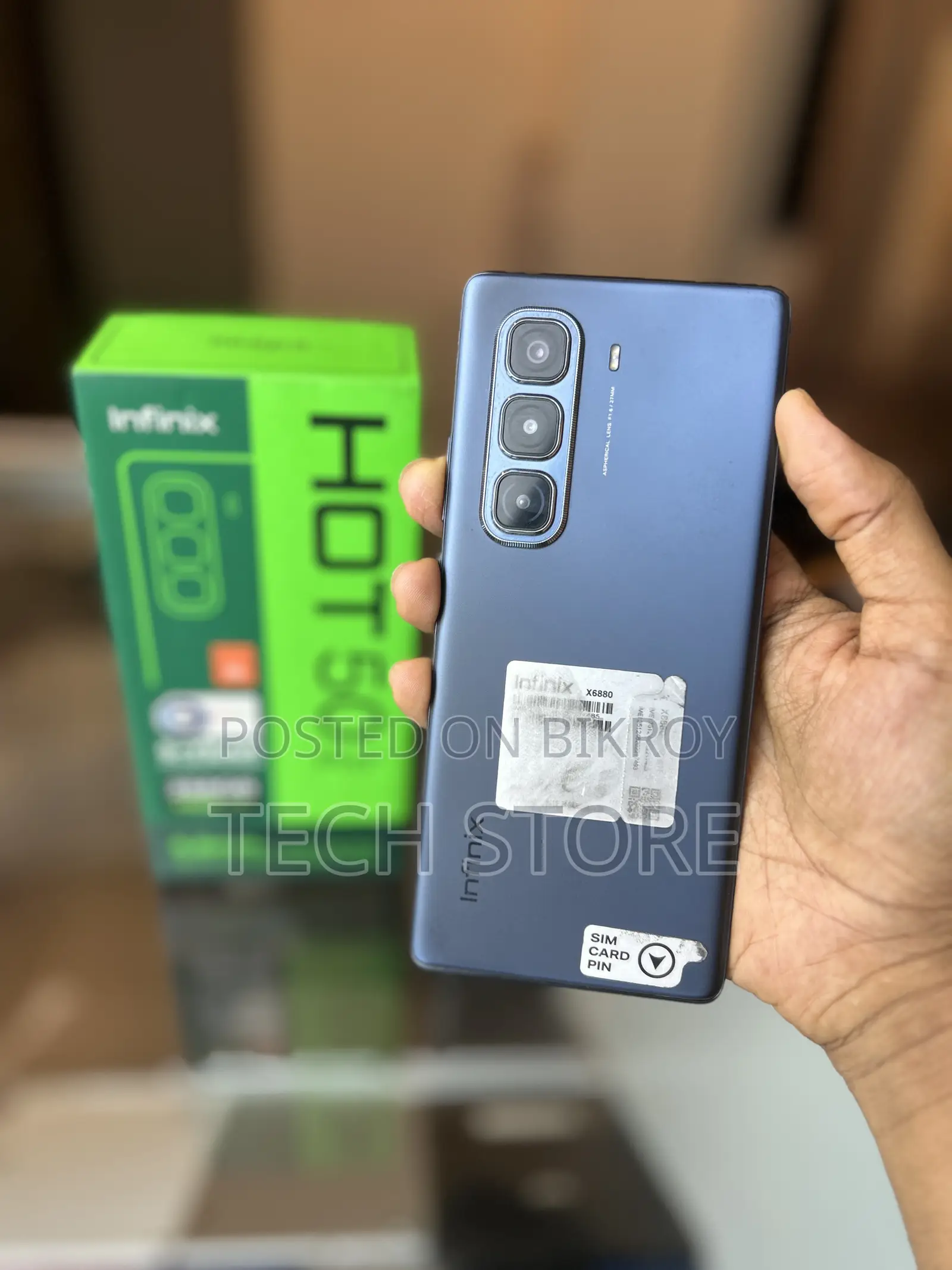Infinix Hot 50 Pro+ 4G 256 GB Blue
