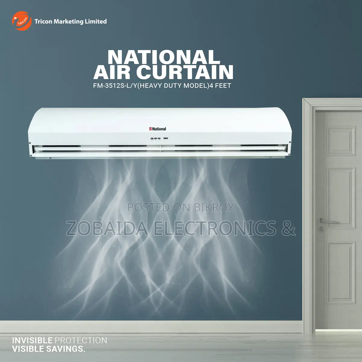 FM-4512-Z L/Y Air Curtain for Refrigeration 1200mm