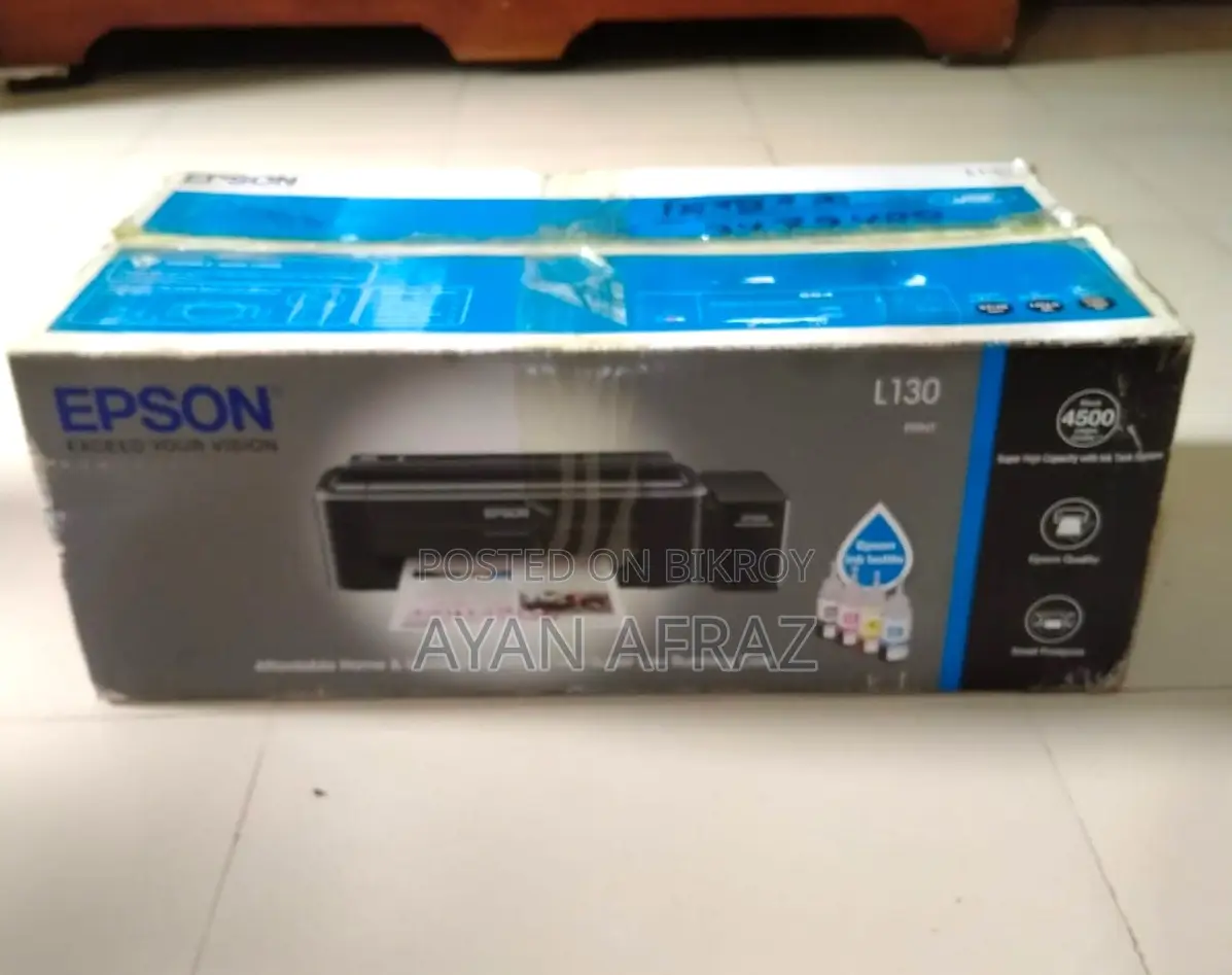 Epson EcoTank L130 Single Function Printer