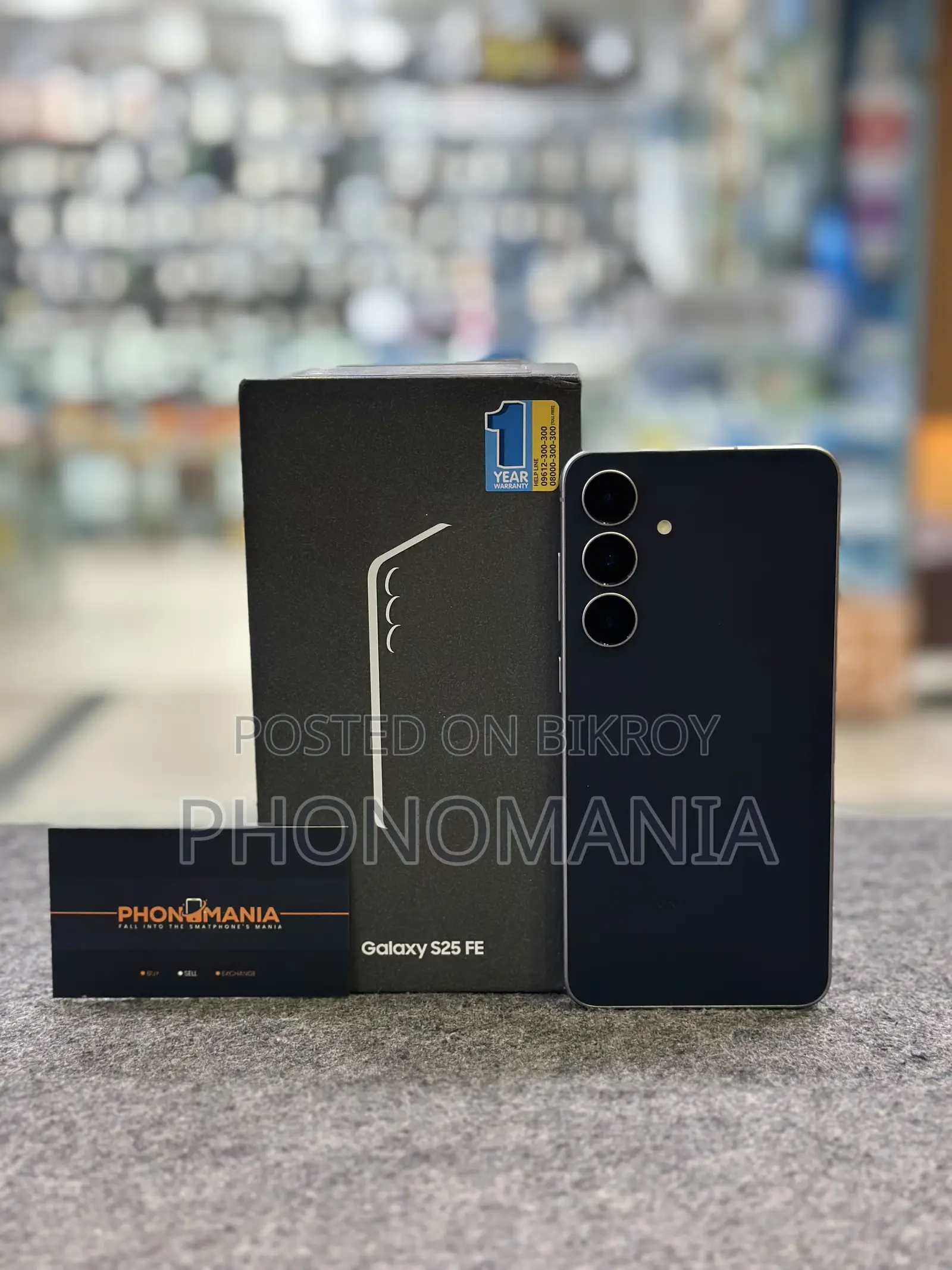 Samsung Galaxy S25 FE 5G 256 GB Black