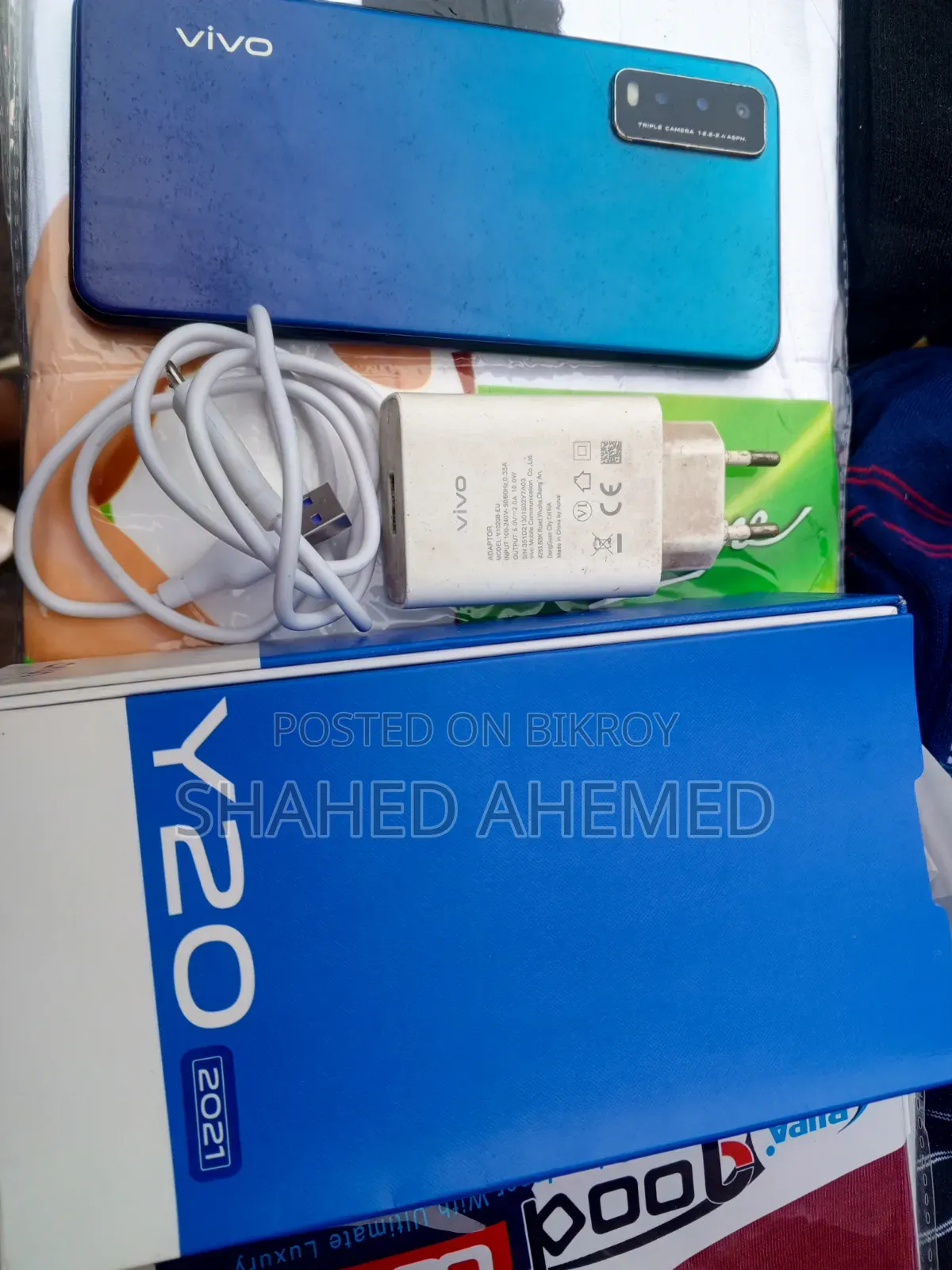 Vivo Y20 64 GB Blue