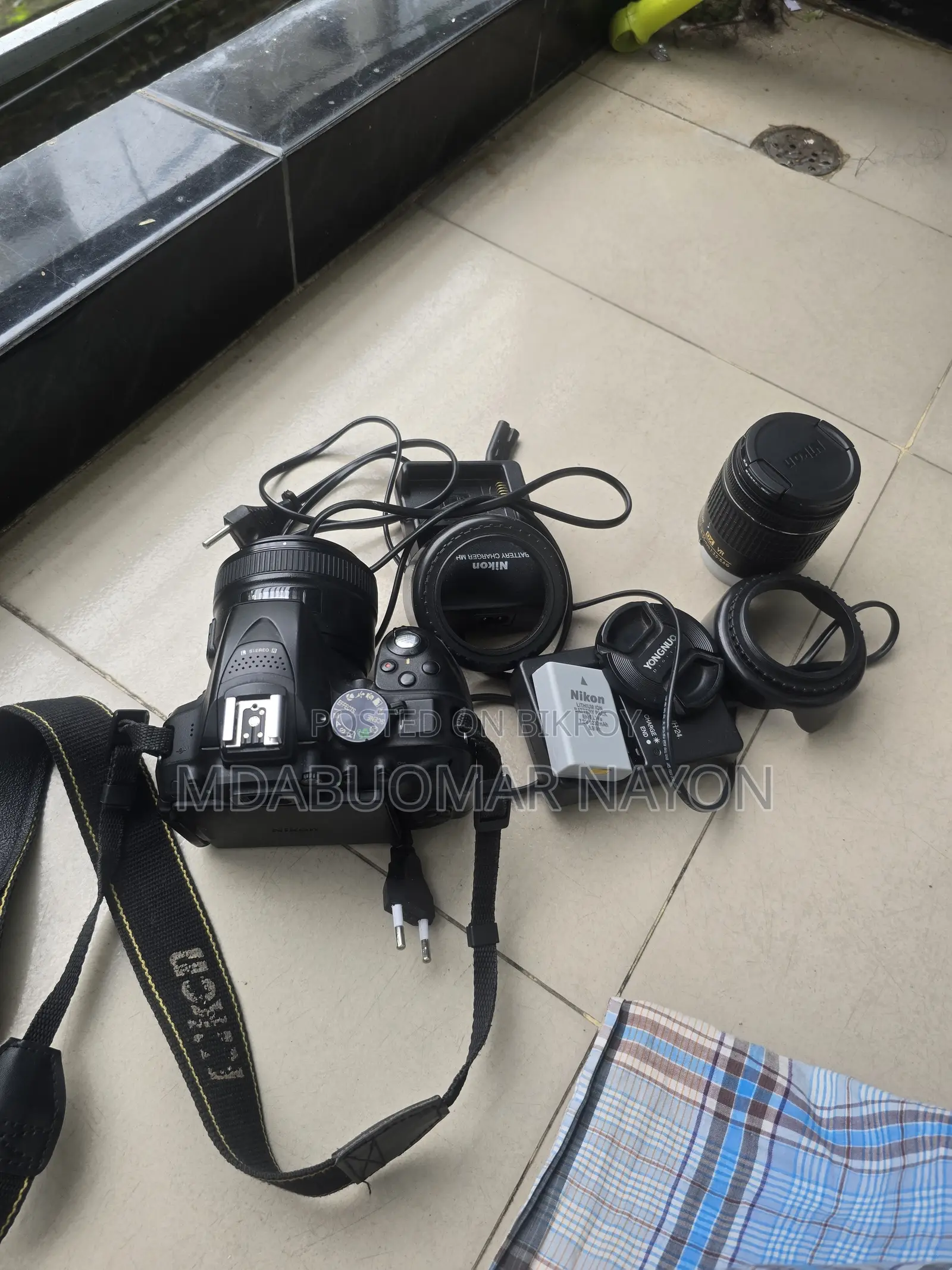 Nikon D5300 Camera With 2 Lenses