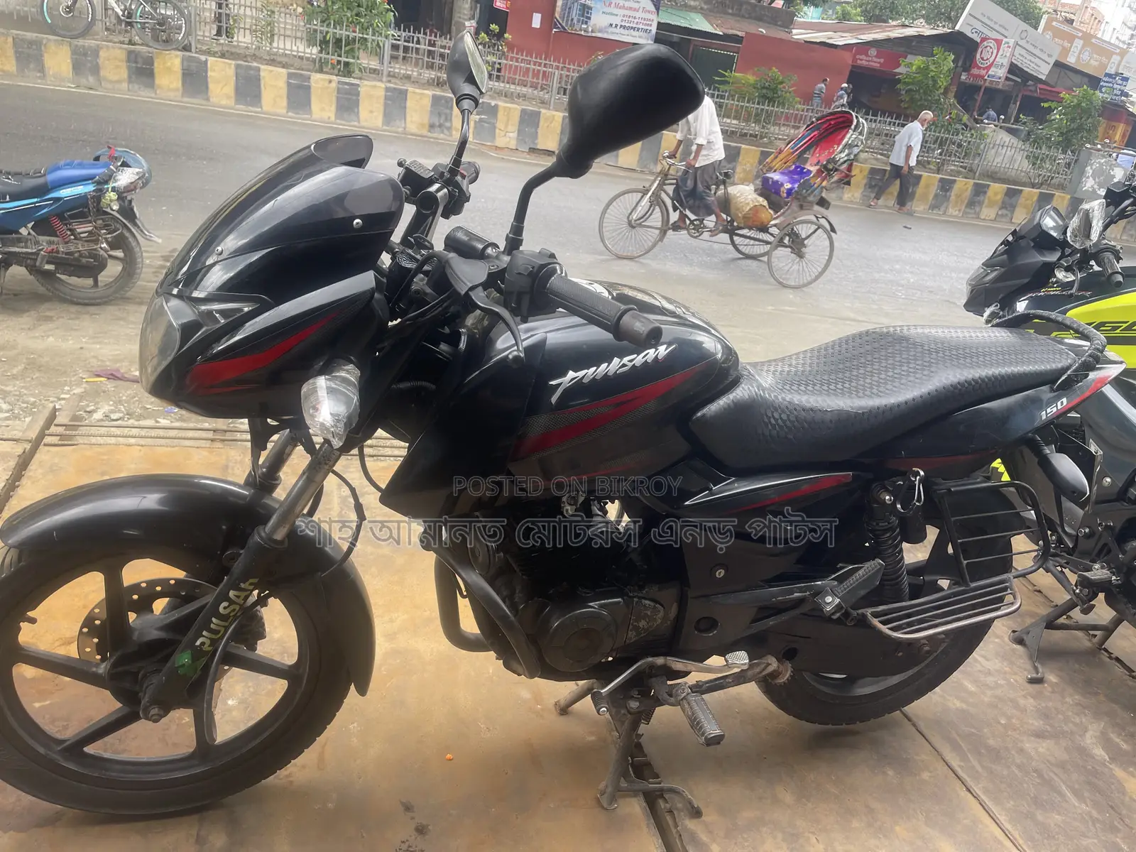 বাজাজ পালসার ১৫০ ২০১৭ ব্ল্যাক