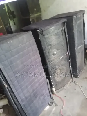 All items running, 3 box sets, 3 speakers, 1 set of 80 horns, and 4 horns