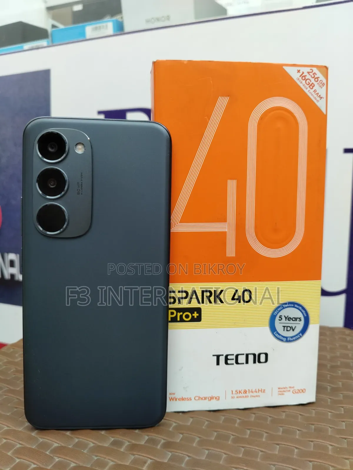 Tecno Spark 40 Pro+ 256 GB White