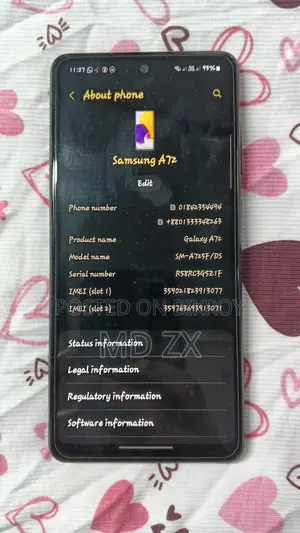 Samsung Galaxy A72 5G 128 GB Black
