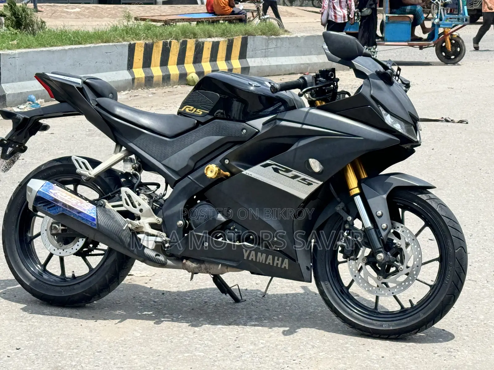 Yamaha R15 V3 2022 Black