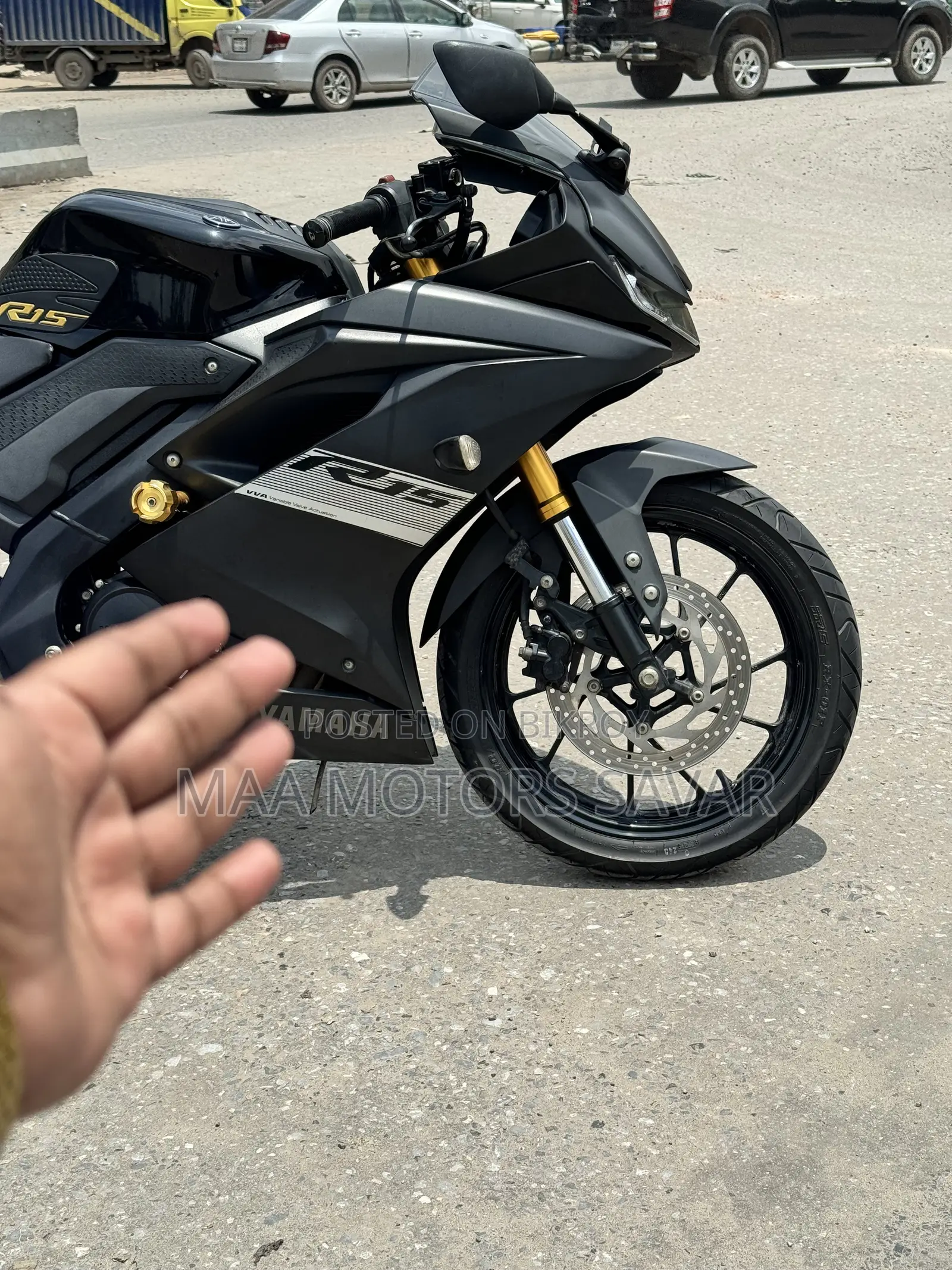 Yamaha R15 V3 2022 Black