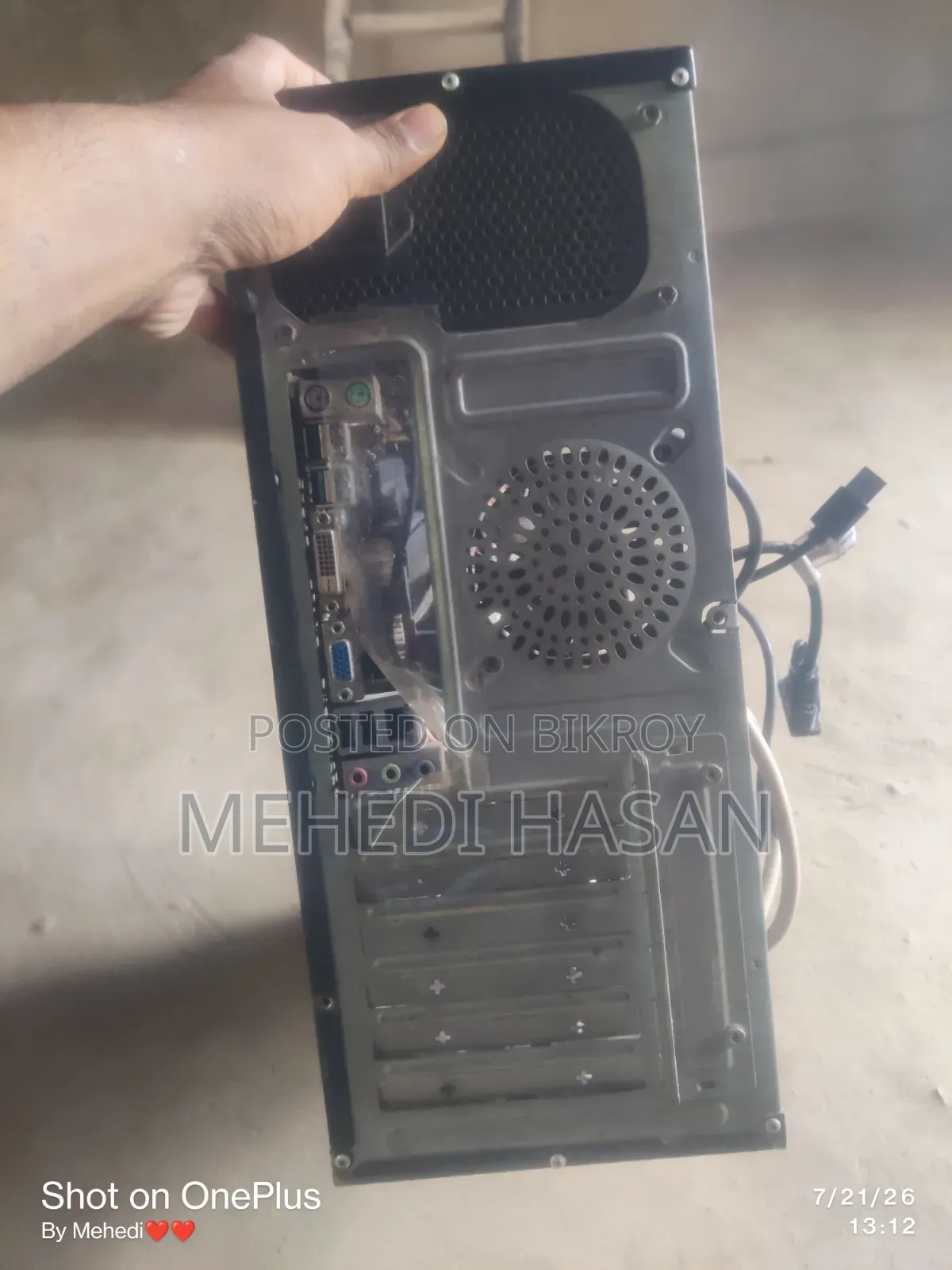 Desktop Computer 8GB Intel Core 3 HDD 512GB