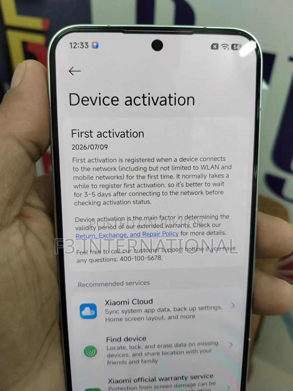 Xiaomi Redmi Turbo 5 Max 256 GB White