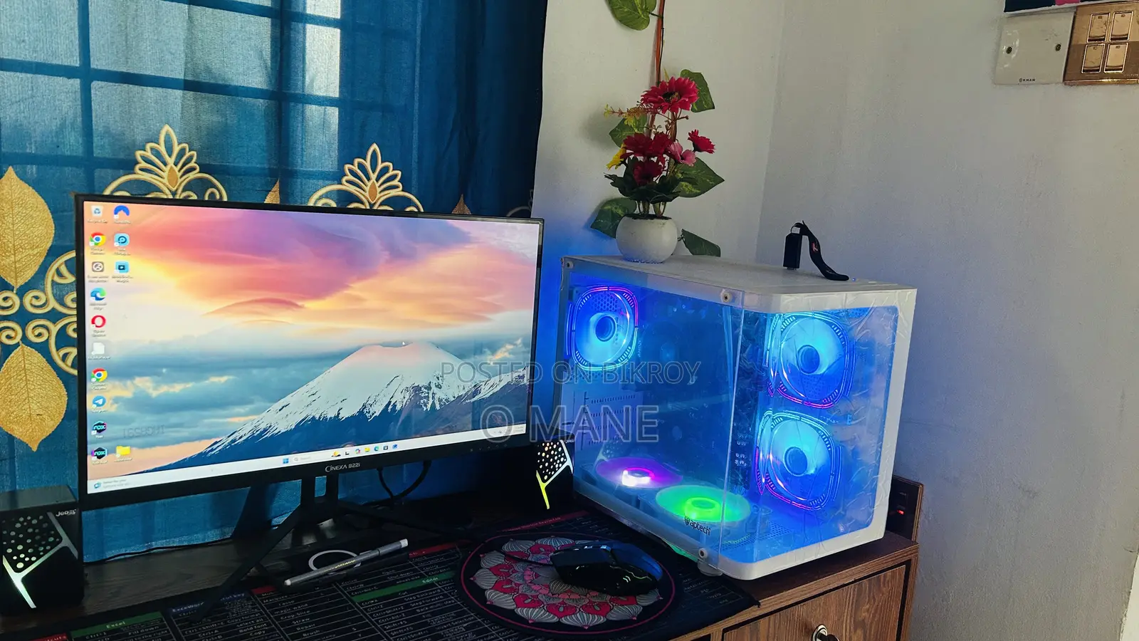 Desktop Computer Gigabyte 16GB AMD Ryzen 7 SSD 512GB