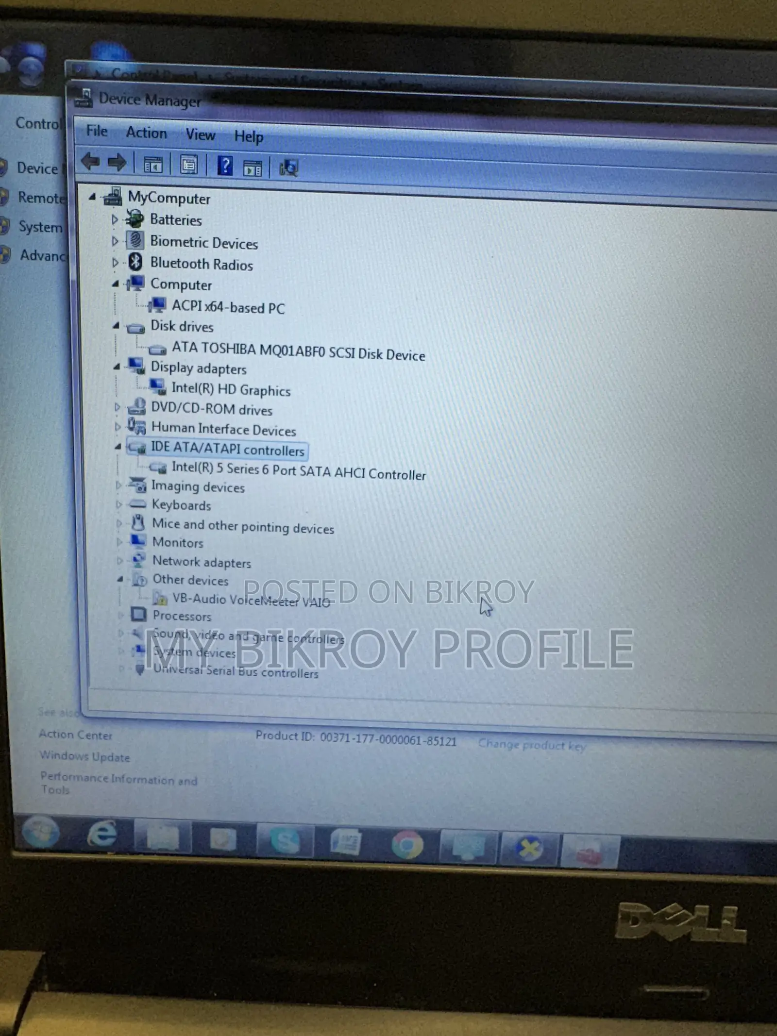 Laptop Dell Vostro 3300 3GB Intel Core i5 HDD+SSD 512GB