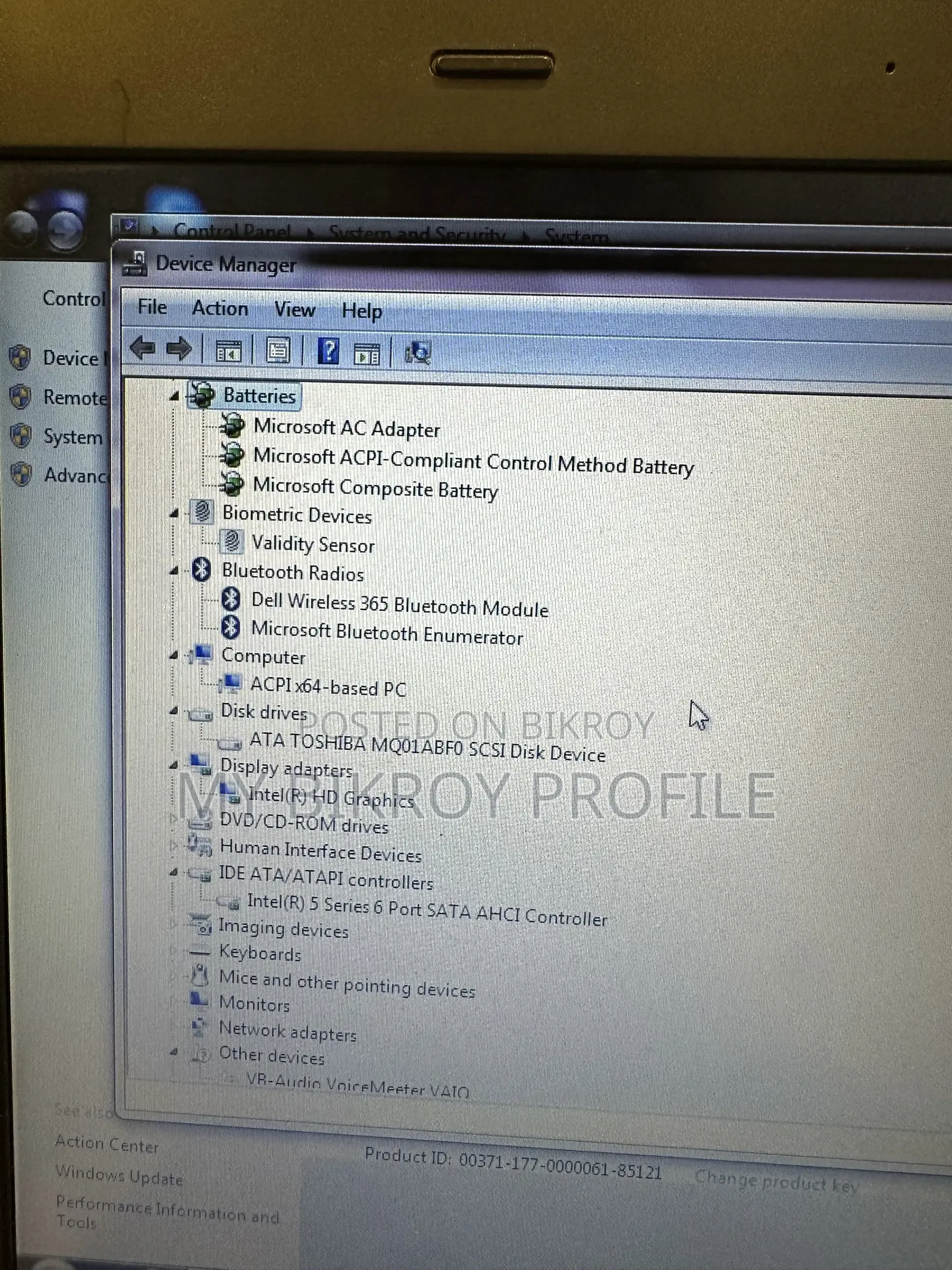 Laptop Dell Vostro 3300 3GB Intel Core i5 HDD+SSD 512GB
