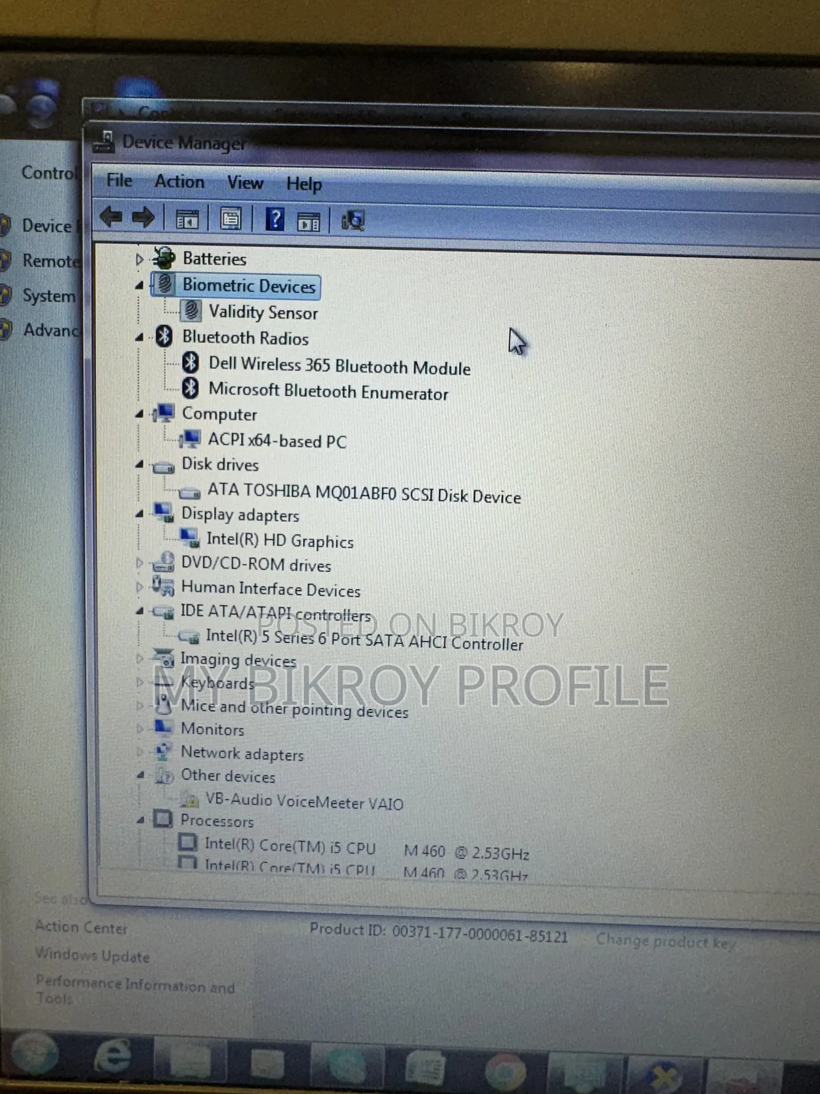 Laptop Dell Vostro 3300 3GB Intel Core i5 HDD+SSD 512GB