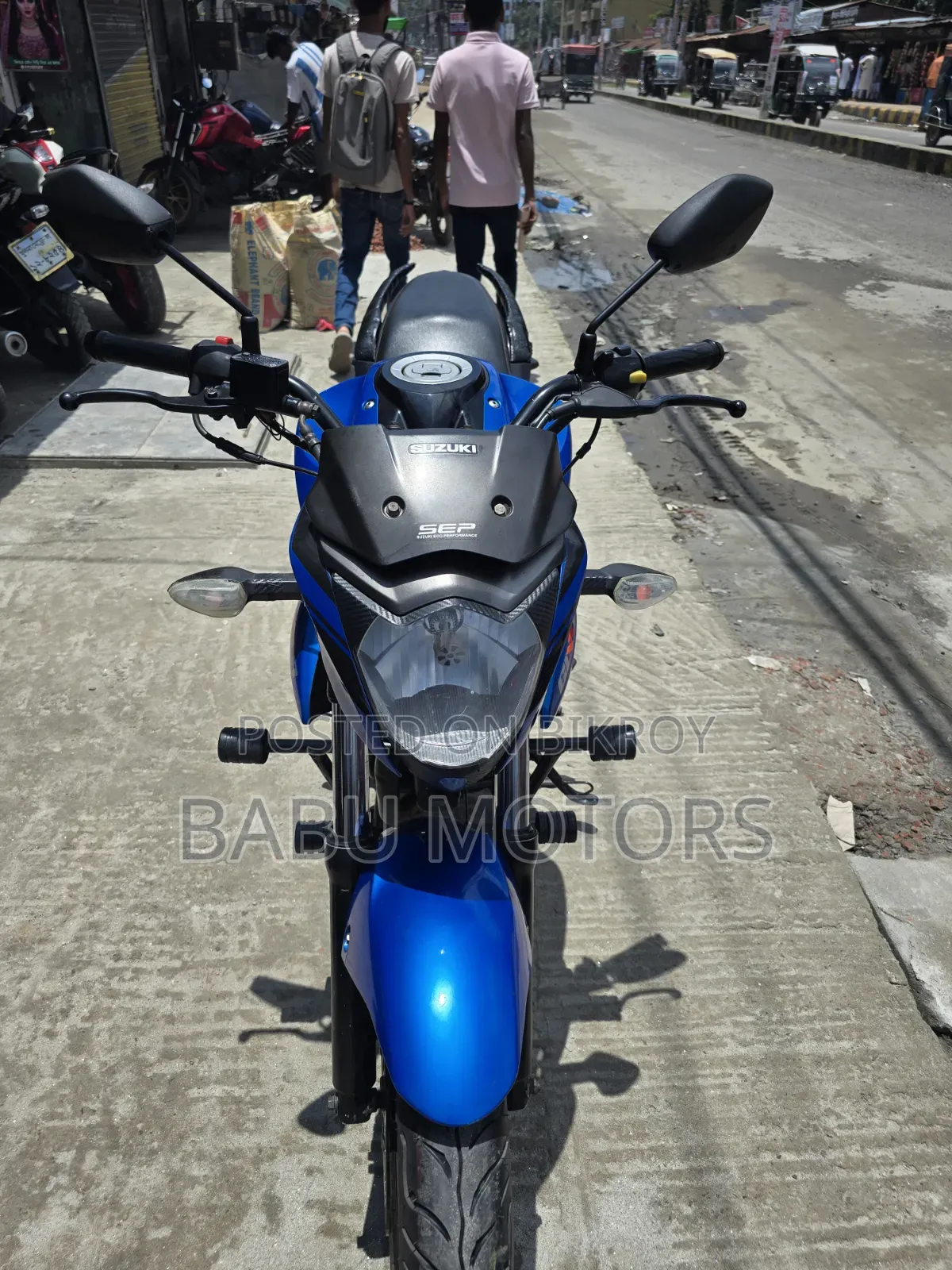 Suzuki Gixxer Monotone 2016 Blue
