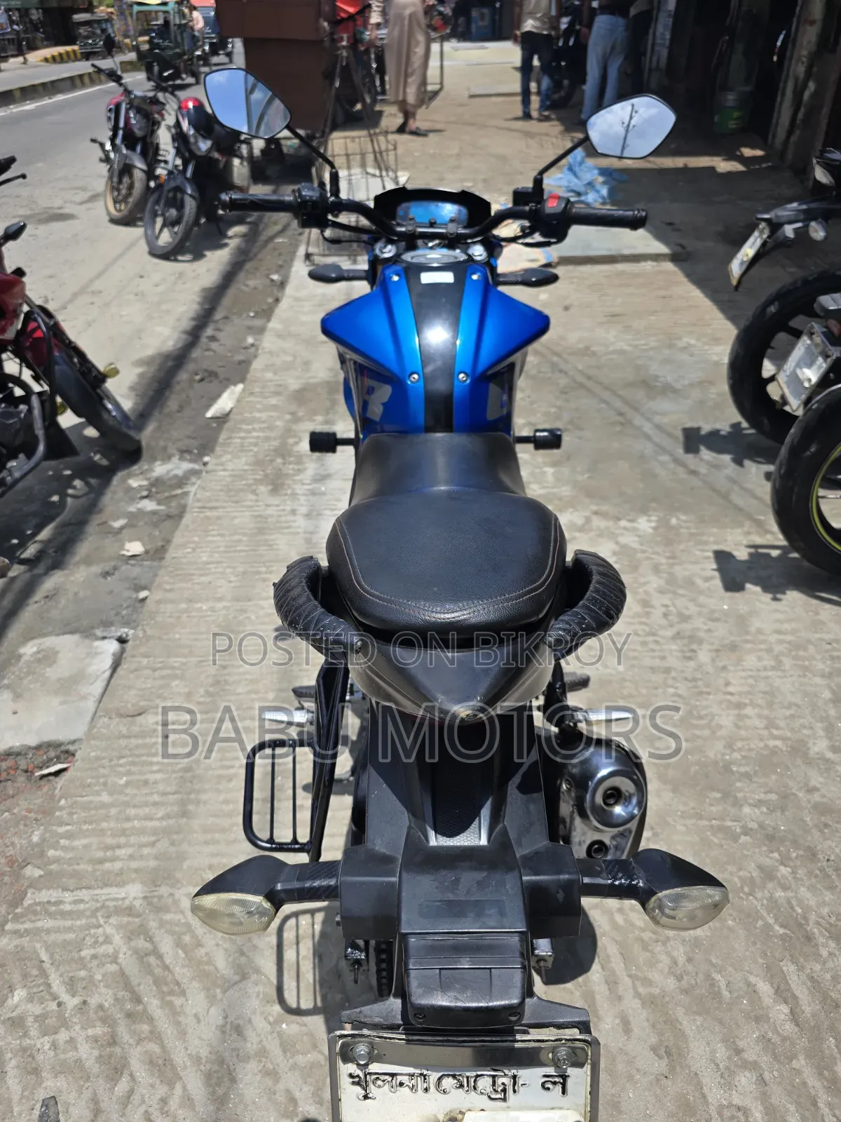 Suzuki Gixxer Monotone 2016 Blue
